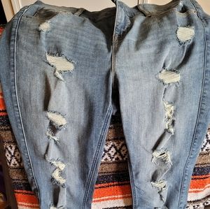 Torrid Bombshell Skinny Ripped Jeans